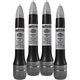 Duplicolor ANS0607 (4-Pack), Scratch Fix Paint Pen Nissan K23, Brilliant Silver