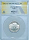 1917 D ANACS MS61FH Full Head Type 1 T1 Standing Liberty Quarter 25c