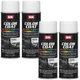 SEM Color Coat White Flexible Vinyl Spray Auto Paint 12 oz. SEM 15313, 4 Pack
