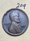 1924-D LINCOLN WHEAT CENT, "VERY FINE" CONDITION, Low Mintage DATE, #209