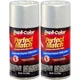 Duplicolor BFM0341 (2-Pack), Perfect Match Aerosol Paint Ford TS, Silver Frost