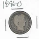 1896-O Barber Quarter : Good