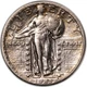 1923-S San Francisco Standing Liberty Quarter SLQ 25c XF/AU+ Details Key Date
