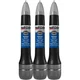 Duplicolor AHA1003 (3-Pack), Scratch Fix Pen for Honda B536P, Royal Blue Pearl