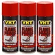 VHT Paint SP109(3-PACK); FlameProof 11oz Aerosol Flat Red 1300&deg;F-2000&deg;F