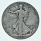 1917-D OBV Walking Liberty Half Dollar CIRC 90% Silver