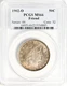 1902-O BARBER 50C PCGS MS 66