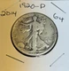 1920-D Good Walking Liberty Half Dollar