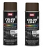 SEM 15023, Cordovan Brown, Color Coat Vinyl Paint, Aerosol (2 Pack)