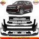 Front Bumper Cover Paintable & Grille Assembly Kit For 2020-2022 Kia Telluride