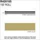 SHARPLINE CONVERTING R420105 Pinstripe Tape MS, 5/16" X 150'; Light Gold Metall
