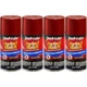 Duplicolor BNS0572 (4-Pack), Aerosol Paint for Nissan AH2, Met. Burgundy Berry