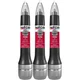 Duplicolor AFM0415 (3-Pack), Scratch Fix Paint Pen for Ford RR, Ruby Red