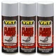 VHT High Temp Paint VHTSP117 (3-PACK); FlameProof Flat Aluminum 1300&deg;-2000&deg;F