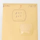 NOS Longines Watch Crystal 23.7 x 20.8mm Part #1419 Glass New Old Stock (C1D2)