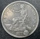1877-S Trade Silver Dollar $1 VF Details Very Fine Holed Plugged