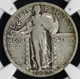 1927 S  STANDING LIBERTY QUARTER NGC VERY CHOICE  VG 8  NICE ORIGINAL SEMI KEY