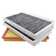 For BMW 535i X3 X5 2011-2013 Engine & Cabin Air Filter Replaces CA11118 CF10103