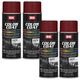 SEM Color Coat Napa Red Flexible Vinyl Spray Auto Paint 12 oz. SEM 15273, 4 Pack