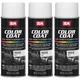 SEM Color Coat White Flexible Vinyl Spray Auto Paint 12 oz. SEM 15313, 3 Pack