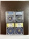 Barber Dime Complete Set With PCGS 1895 & 1895-O / ANACS 1896-O & ANACS 1896-S