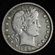 1896-O Barber Silver Quarter XF E183 WINER