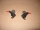 LOT OF 2 BMW Sun Visor Hinge Securing Holder Clip Clamp 51167426646