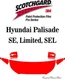 3M Scotchgard Paint Protection Film Pro Series 2020 2021 2022 Hyundai Palisade