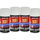Duplicolor BHA0950 (4-Pack), Perfect Match Aerosol Paint Honda NH538 Frost White