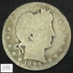 1896 O Barber Silver Quarter 25C (Key Date!)