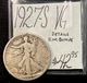 1927-S Walking Liberty Half Dollar (VG) Very Good Cond! Details Rim Bumps! ENN