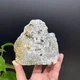 Natural Raw Stone Pyrite Crystal Clear Quartz Cluster Mineral Specimen D1414