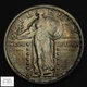 1917 S Type 2 Standing Liberty Silver Quarter 25C (Toned!)