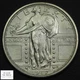 1917 D Type 1 FULL HEAD Standing Liberty Silver Quarter 25C MS UNC GEM BU FH