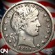 1895 O Barber Quarter Z3942