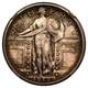 1917-D TYPE 1 Standing Liberty Quarter 25C NGC MS66