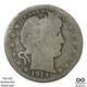 1914 S Barber Quarter X-822