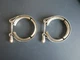 QTY 2 Paccar stainless steel 3'' for 2.5" V-Band clamp turbo exhaust down pipe 