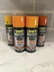 VHT High Temperature Plastic Spray Paint 11oz Gloss Orange SP823 6 Pack