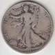 BETTER DATE 1919-D WALKING LIBERTY HALF DOLLAR VG-F