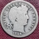 1896 O Barber Dime 10c Circulated #102210