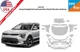 For KIA Niro EV Wave 2023-2025 Front Paint Protection Film PreCut Kit PPF