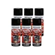Rust-Oleum 252462 Automotive Enamel Spray Paint, 2 Ounce (Pack of 6), Black 