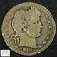 1914 S Barber Silver Quarter 25C (Scarce Key Date!)