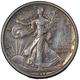 1917-D Rev Denver Walking Liberty Half Dollar 50C Uncirculated Unc Detail