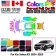 Color Precut PPF Paint Protection Film For Kia Seltos EX 2024-2026 8.5mil TPU