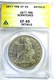 1877 Trade Silver Dollar - ANACS EF-45 Details - Small Scratch