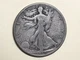 1919-D WALKING LIBERTY silver half dollar. Original uncleaned strong VG. #rd5