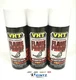 VHT SP101-3 PACK FLAT WHITE High Temperature FlameProof Header Paint - 11 oz