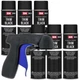 SEM Trim Black Aerosol Paint 12oz 39143 (6 Pack) with Spray Can Trigger Handle
